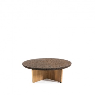 Ethimo CROSS Kaffeetisch ⌀100 cm