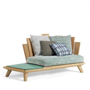 Ethimo RAFAEL Loungesessel mit Tischablage