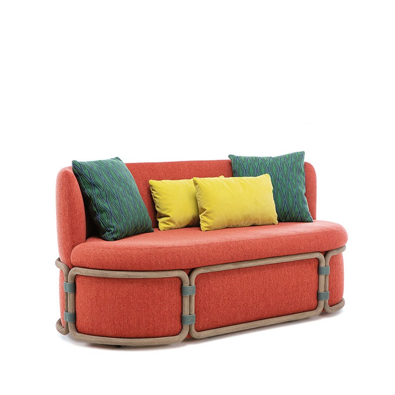 Ethimo ROTIN 2-Sitzer Sofa